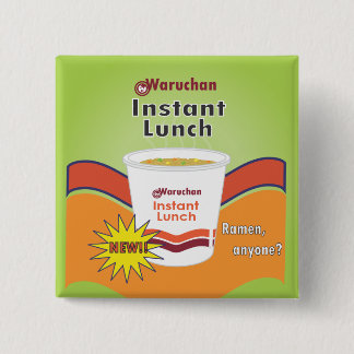 Waruchan - Ramen Pinback Button