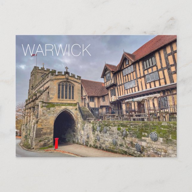 Warwick Holiday Postcard (Front)