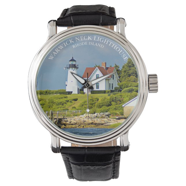Warwick Neck Lighthouse, Rhode Island eWatch Watch (Front)