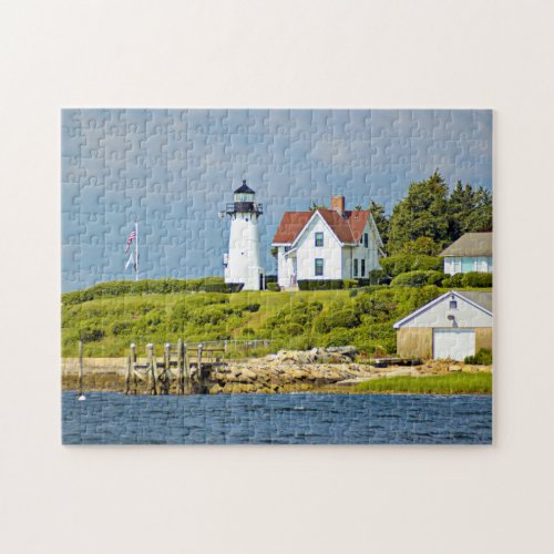 Warwick Neck Lighthouse Rhode Island Puzzle