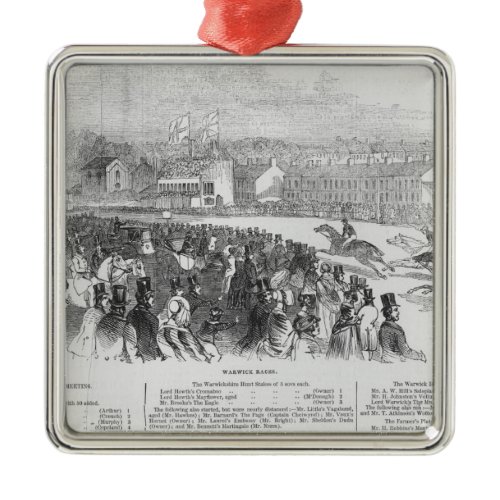 Warwick Races, from 'The Illustrated London Metal Ornament