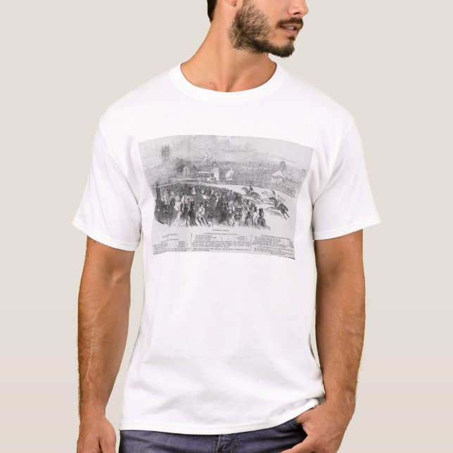 Warwick Races, from 'The Illustrated London T-Shirt (Front)