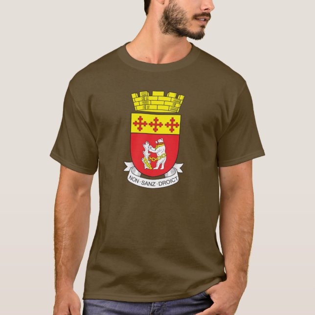 Warwickshire Coat of Arms T-Shirt (Front)