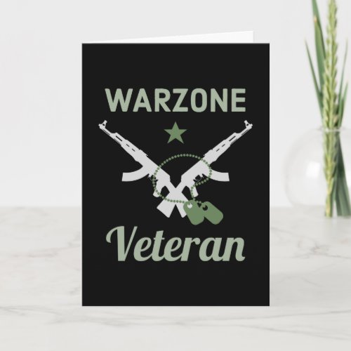 Warzone Veteran Gaming Verdansk Gamer Card