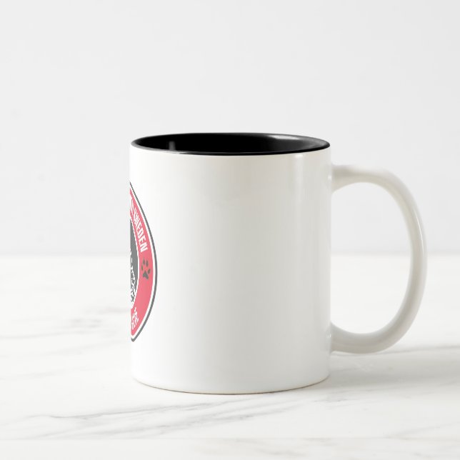 WAS Mugg Two-Tone Coffee Mug (Right)