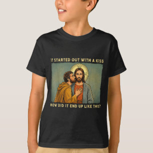 Was only a kiss jesus &amp; judas meme funny T-Shirt