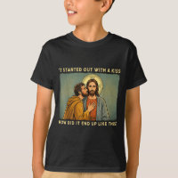Was only a kiss jesus & judas meme funny