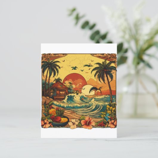 Was There: Psychedelic Reggae Vibes" (Standing Front)