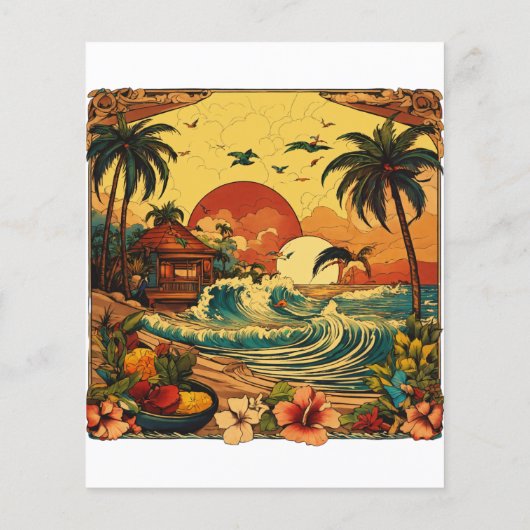 Was There: Psychedelic Reggae Vibes" (Back)