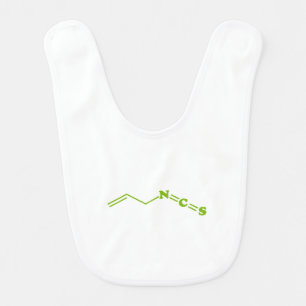 Wasabi Allyl Isothiocyanate Molecular Formula Baby Bib