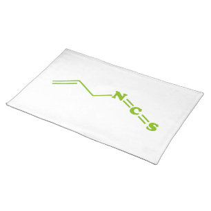 Wasabi Allyl Isothiocyanate Molecular Formula Cloth Placemat