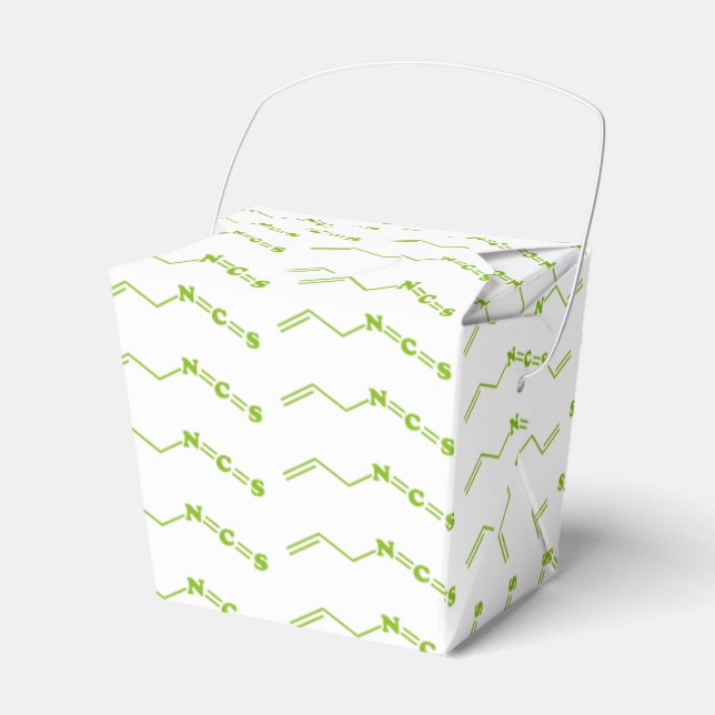 Wasabi Allyl Isothiocyanate Molecular Formula Favor Boxes (Front Side)