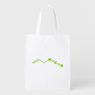 Wasabi Allyl Isothiocyanate Molecular Formula Grocery Bag