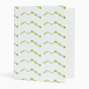 Wasabi Allyl Isothiocyanate Molecular Formula Mini Binder