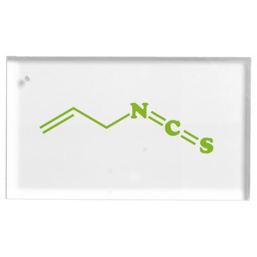 Wasabi Allyl Isothiocyanate Molecular Formula Place Card Holder