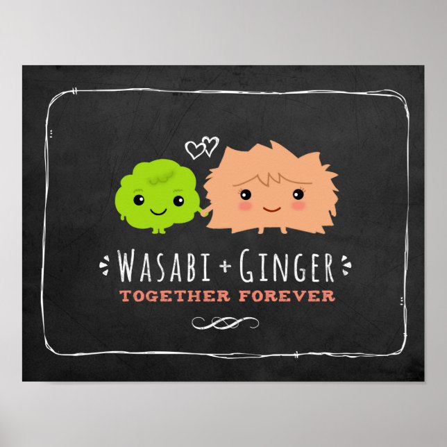Wasabi and Ginger Together Forever Poster (Front)