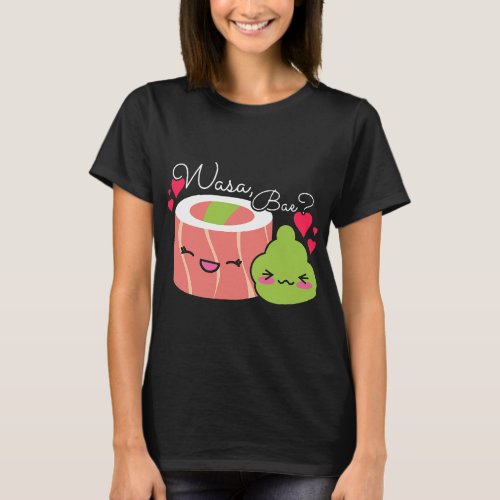 Wasabi Bubble Gum Flavor Spicy Condiment Wasabi T_Shirt