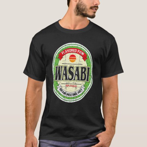 Wasabi Japanese Sushi Condiment Halloween Costume T_Shirt