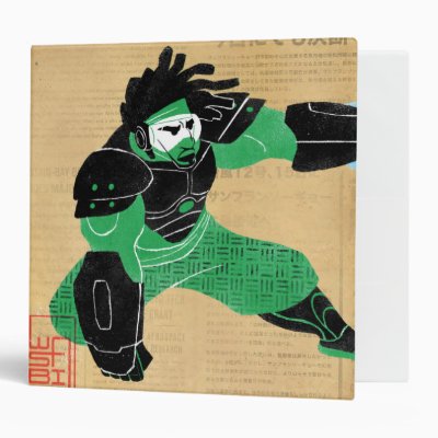 Wasabi Plasma Blades 3 Ring Binder