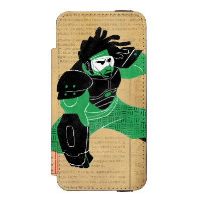 Wasabi Plasma Blades iPhone SE/5/5s Wallet Case