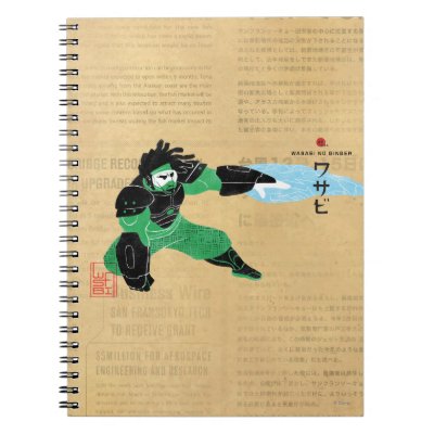 Wasabi Plasma Blades Notebook
