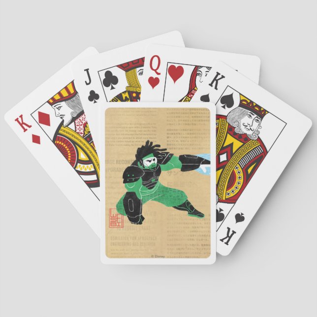 Wasabi Plasma Blades Poker Cards (Back)