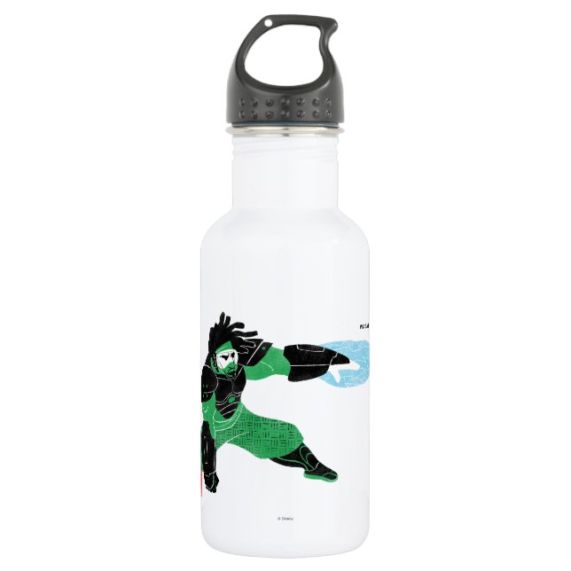 Wasabi Plasma Blades Stainless Steel Water Bottle (Front)