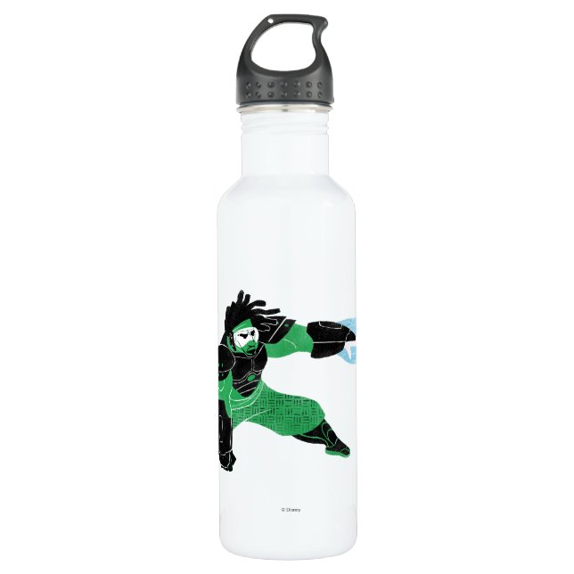 Wasabi Plasma Blades Stainless Steel Water Bottle (Front)