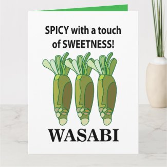 Wasabi Spicy With A Touch Of Sweetness Wasabi 