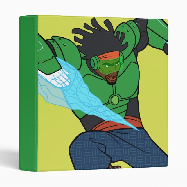 Wasabi Supercharged 3 Ring Binder (Front/Spine)