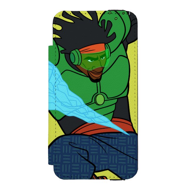 Wasabi Supercharged Incipio iPhone Wallet Case (Folio Front)