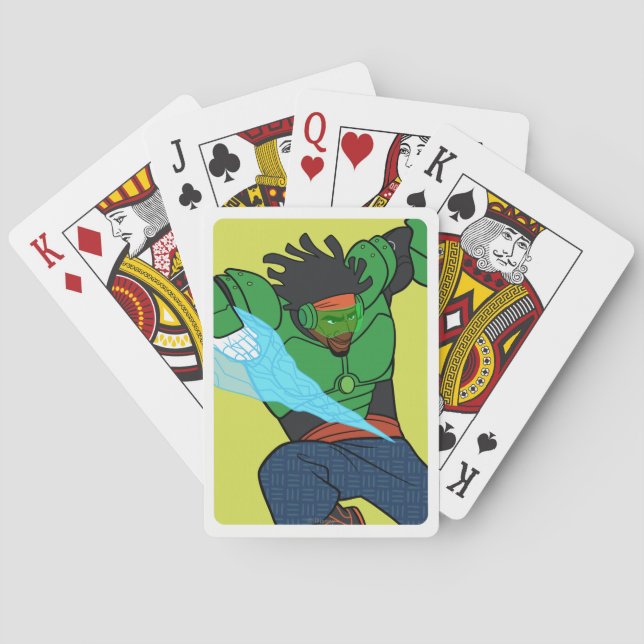Wasabi Supercharged Poker Cards (Back)