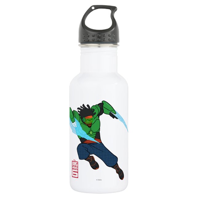 Wasabi Supercharged Stainless Steel Water Bottle (Front)