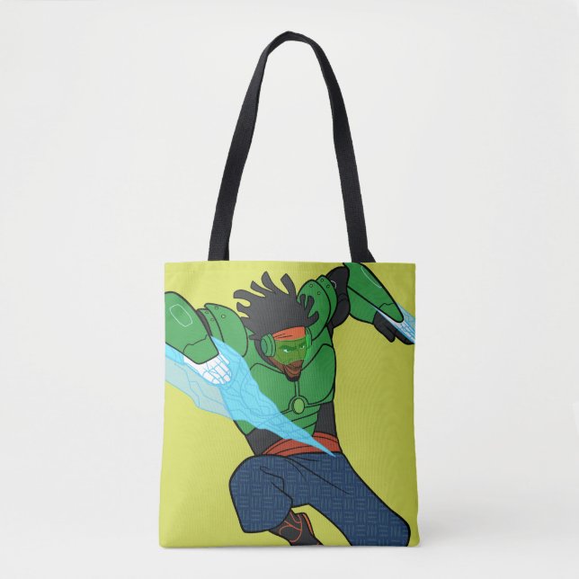 Wasabi Supercharged Tote Bag (Front)