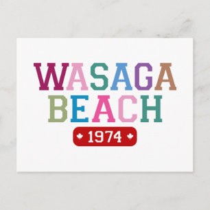 Wasaga Beach 1974 Postcard
