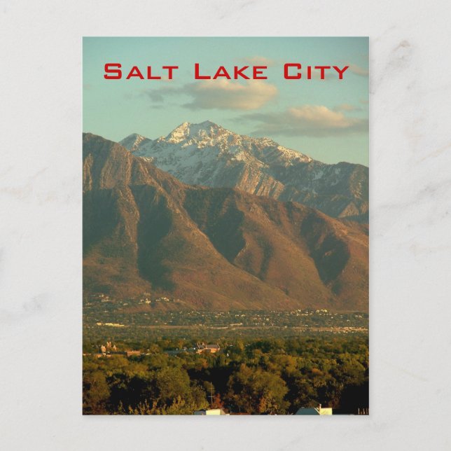 Wasatch Front Postcard (Front)