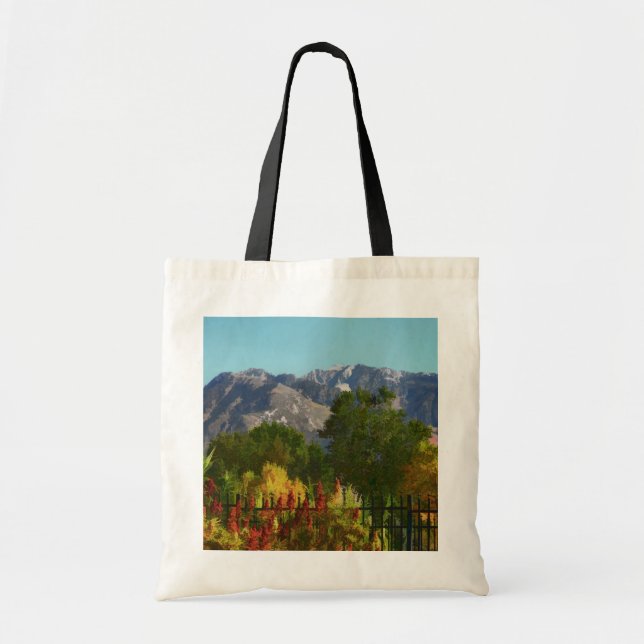 Wasatch Mountain Autumn In Utah Tote Bag (Front)
