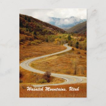 Wasatch Mountains  Northern Utah Postcard by cshphotos at Zazzle