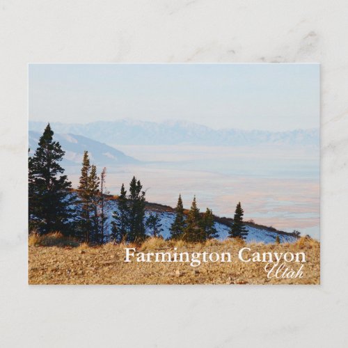 Wasatch Mountains Utah Postcard