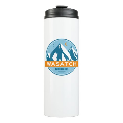 Wasatch Mountains Utah Thermal Tumbler