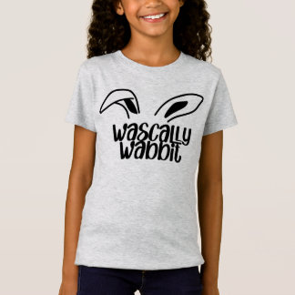Wascally Wabbit Fun Easter Rabbit Tshirt
