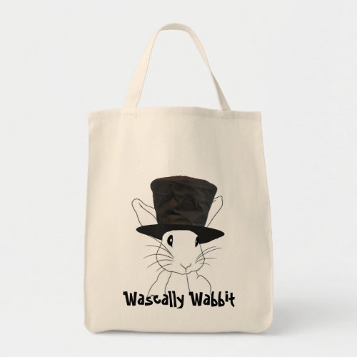 Wascally Wabbit Grocery Bag
