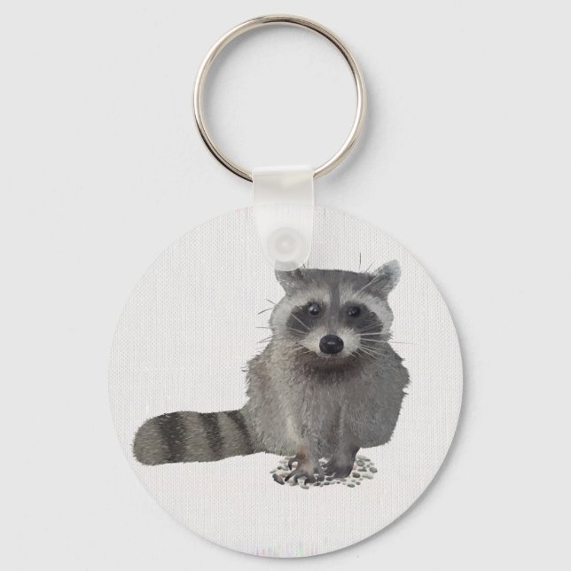 Waschbär  keychain (Front)