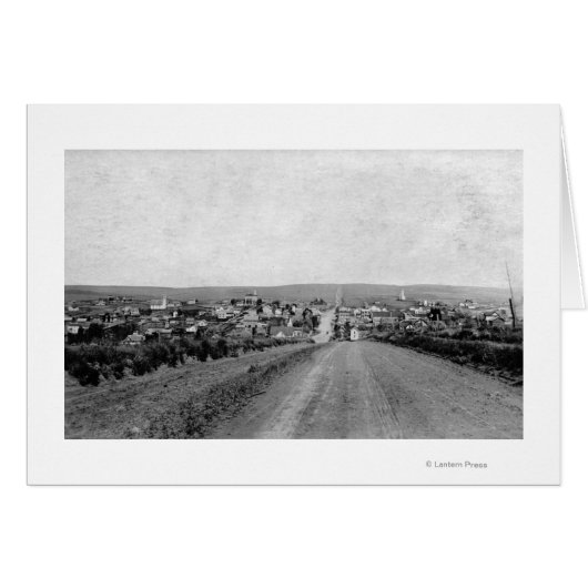 Wasco, Oregon Birds Eye View Photograph (Front Horizontal)