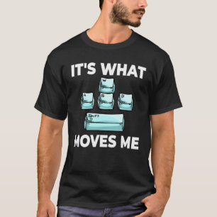 WASD Gaming Keyboard Keycap Player T-Shirt