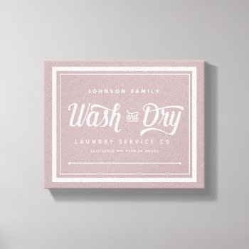 Wash And Dry Laundry Sign (customize It!) by TheKPlace at Zazzle