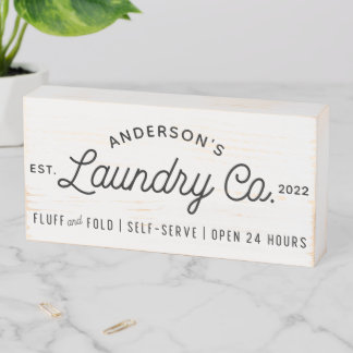 Wash Dry Fold Sign | Laundry Sign | Laundry Decor