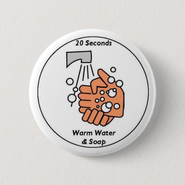 Wash Hands Button (Front)