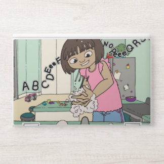 Wash Hands HP Laptop Skin