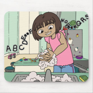 Wash Hands Mouse Pad
